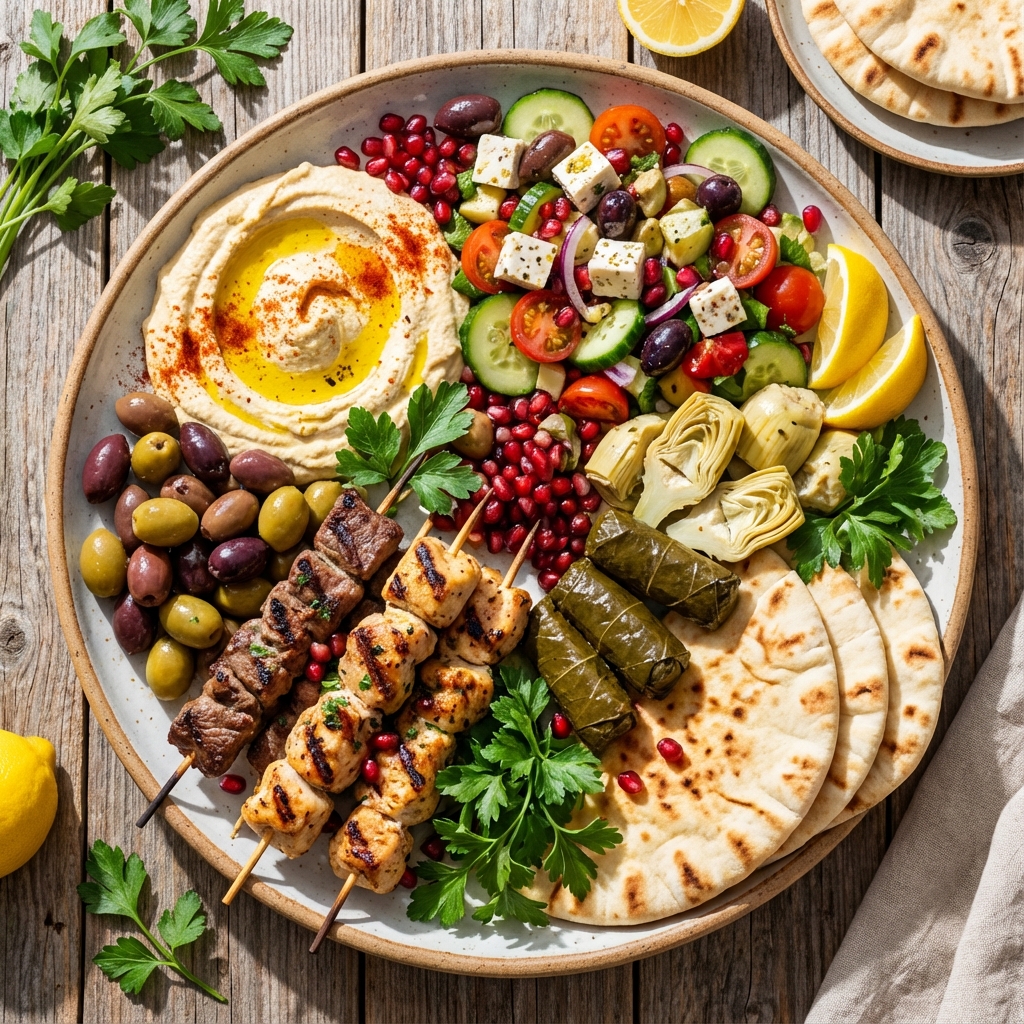 Delicious Food Platter